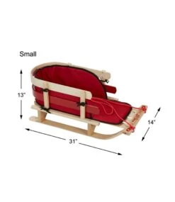 L.L.Bean Kids' Pull Sled And Cushion Set -L.L.Bean 111515 0 45