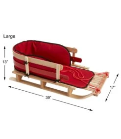 L.L.Bean Kids' Pull Sled And Cushion Set -L.L.Bean 111515 0 46
