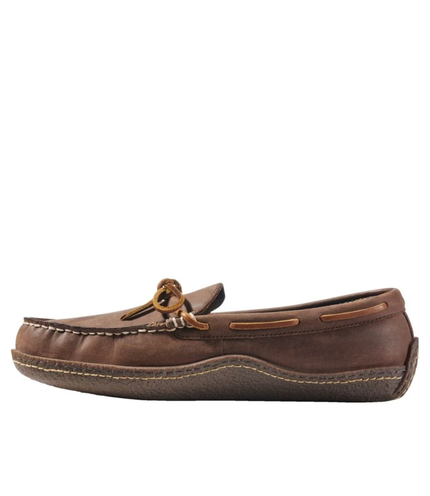 L.L.Bean Men's Handsewn Slippers, Flannel-Lined 4 L.L.Bean Men's Handsewn Slippers, Flannel-Lined - Image 2