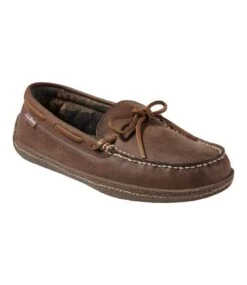 L.L.Bean Men's Handsewn Slippers, Flannel-Lined 13 L.L.Bean Men's Handsewn Slippers, Flannel-Lined -L.L.Bean 212164 0 48