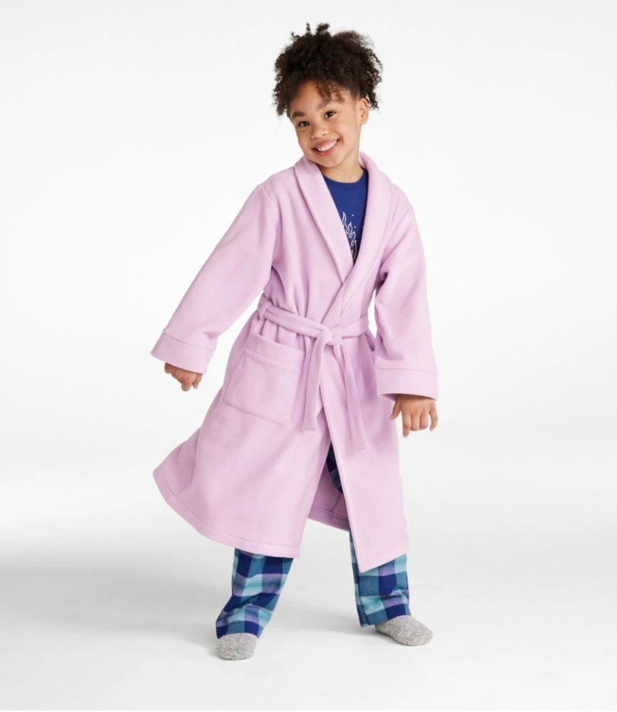 L.L.Bean Kids' Fleece Robe 4 L.L.Bean Kids' Fleece Robe - Image 2
