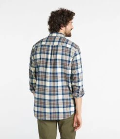 L.L.Bean Men's Scotch Plaid Flannel Shirt, Traditional Fit -L.L.Bean 228061 0 45