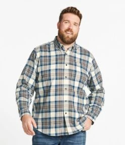 L.L.Bean Men's Scotch Plaid Flannel Shirt, Traditional Fit -L.L.Bean 228061 0 46