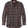 L.L.Bean Men's Scotch Plaid Flannel Shirt, Traditional Fit