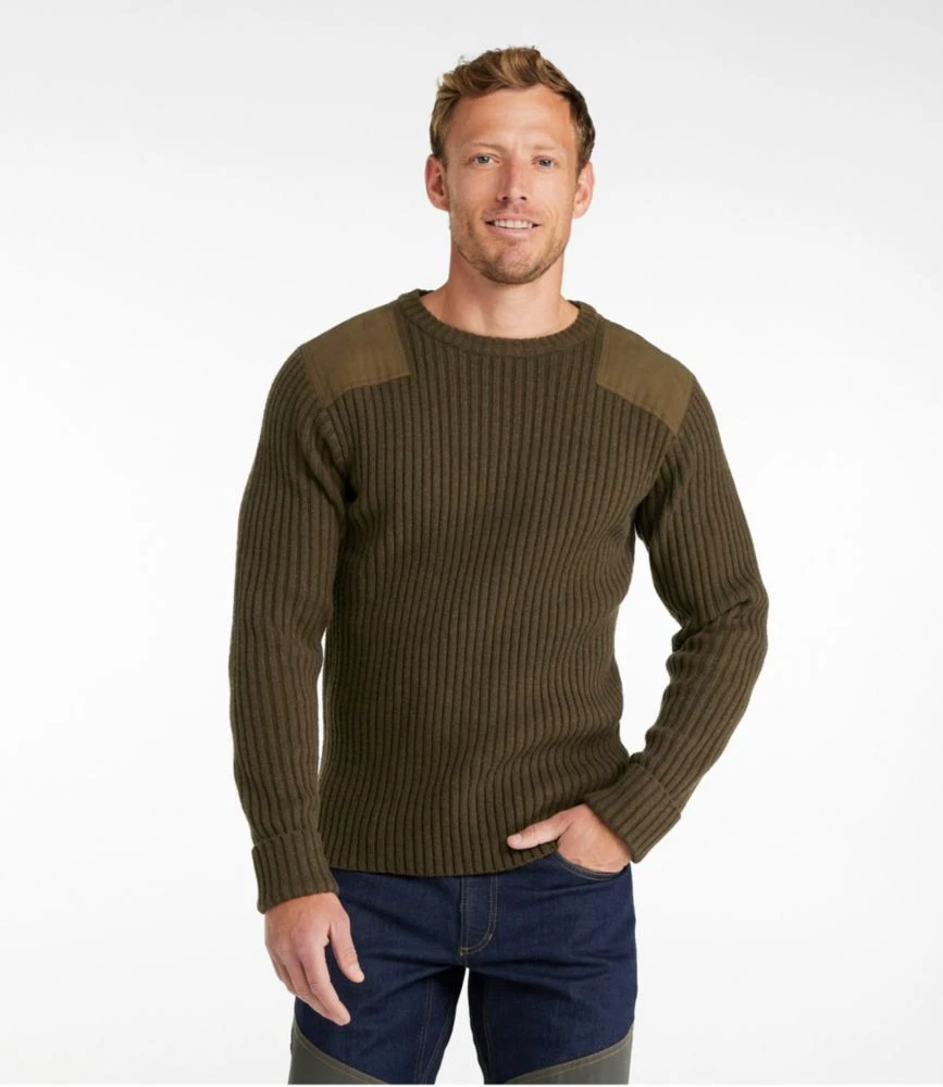 L.L.Bean Men's Commando Sweater, Crewneck 4 L.L.Bean Men's Commando Sweater, Crewneck - Image 2