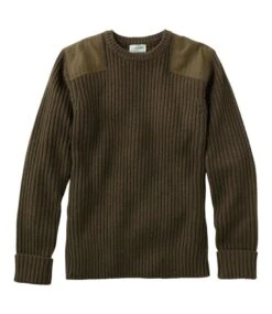 L.L.Bean Men's Commando Sweater, Crewneck