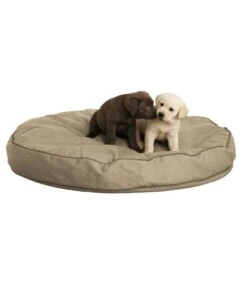 L.L.Bean Premium Denim Dog Bed Set, Round