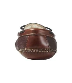 L.L.Bean Men's Bison Double-Sole Slippers, Shearling-Lined 9 L.L.Bean Men's Bison Double-Sole Slippers, Shearling-Lined -L.L.Bean 238247 0 45