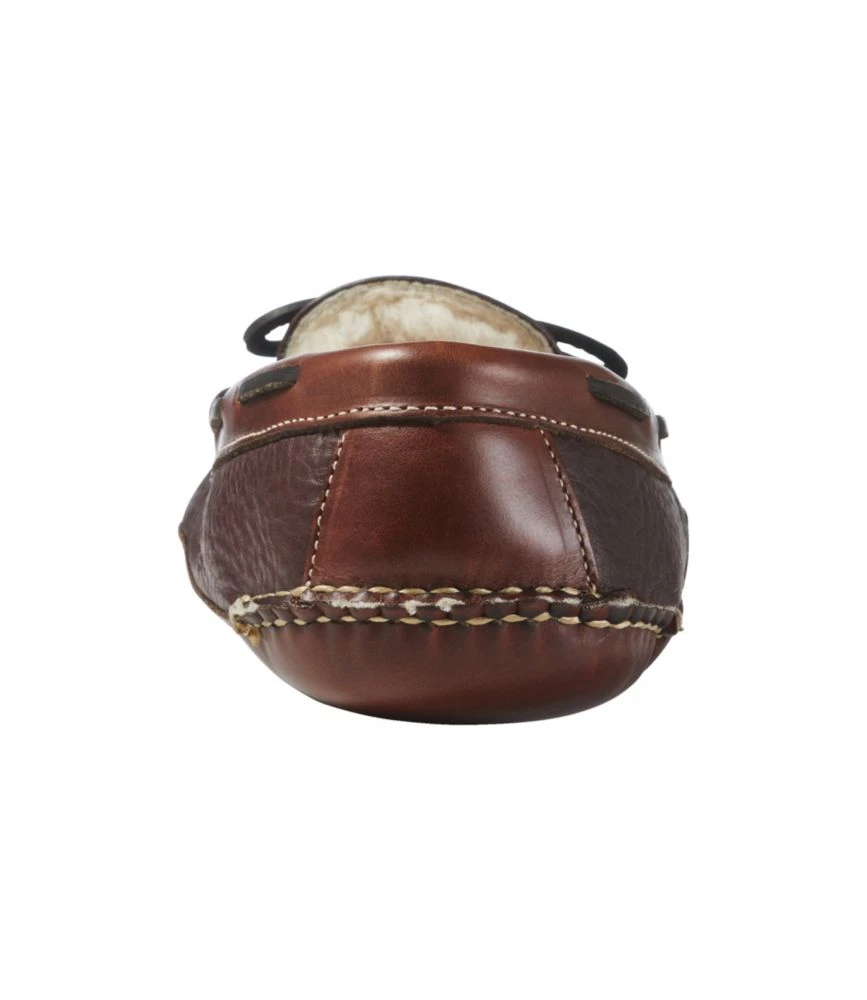 L.L.Bean Men's Bison Double-Sole Slippers, Shearling-Lined 5 L.L.Bean Men's Bison Double-Sole Slippers, Shearling-Lined - Image 3