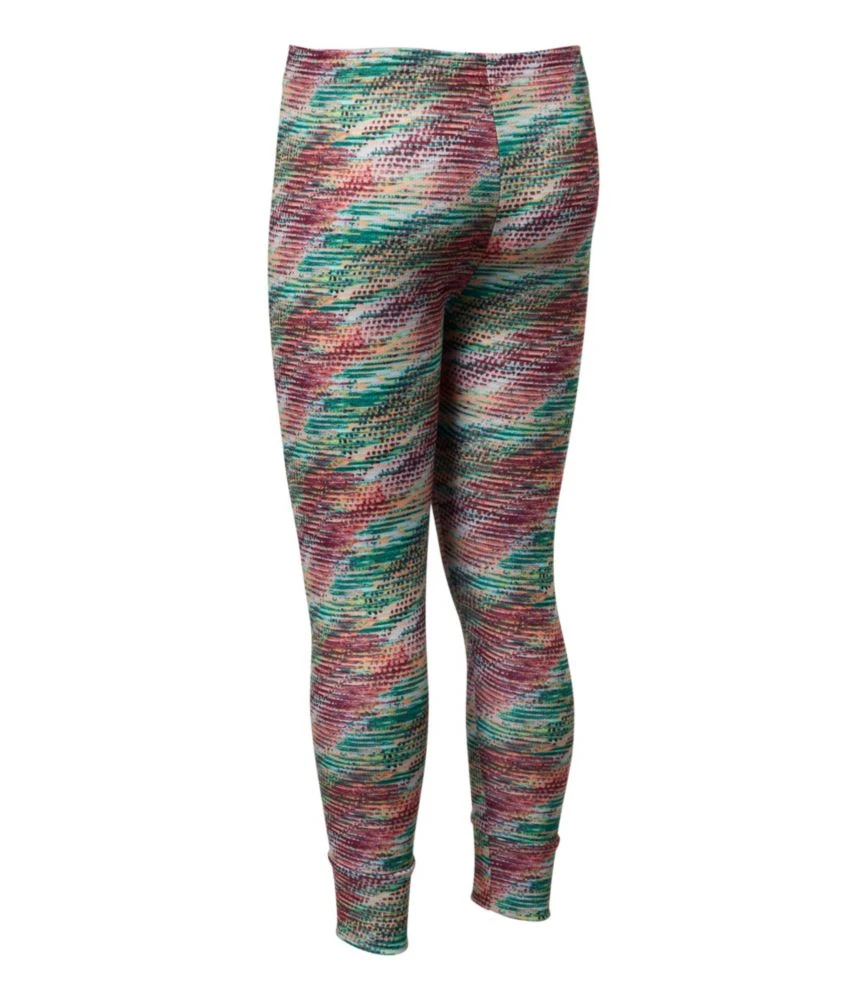 L.L.Bean Kids' Wicked Warm Midweight Long Underwear, Pants Print 4 L.L.Bean Kids' Wicked Warm Midweight Long Underwear, Pants Print - Image 2