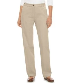 L.L.Bean Women's Wrinkle-Free Bayside Pants, Classic Fit Hidden Comfort Waist -L.L.Bean 277330 0 44