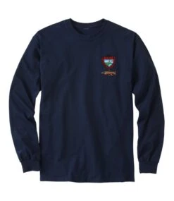 L.L.Bean Men's MIF&W Tee, Long-Sleeve Brook Trout