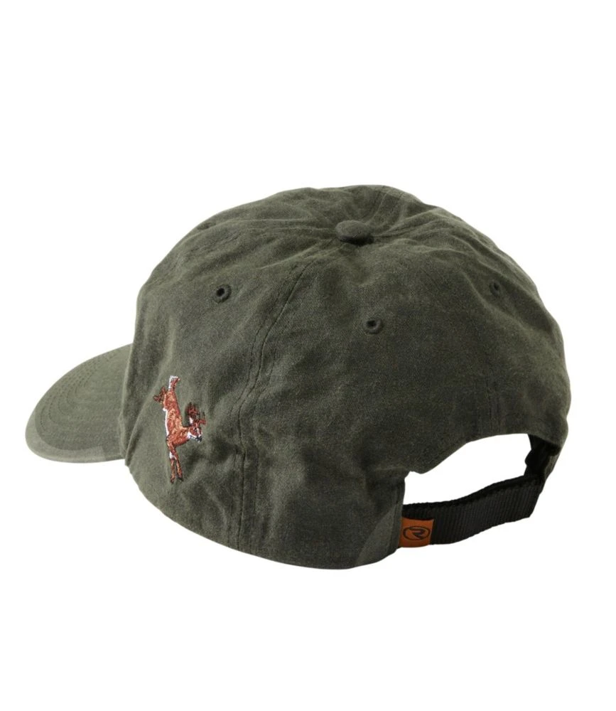 L.L.Bean Adults' MIF&W Waxcloth Hat, White-Tailed Deer 4 L.L.Bean Adults' MIF&W Waxcloth Hat, White-Tailed Deer - Image 2