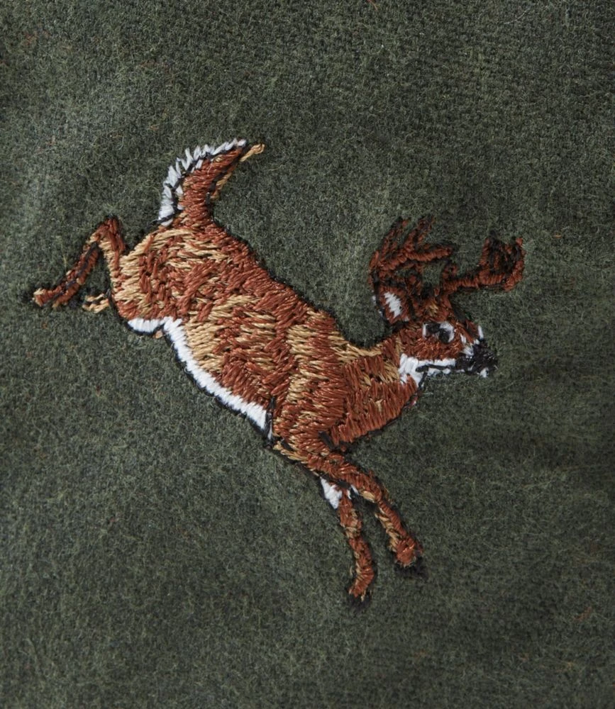 L.L.Bean Adults' MIF&W Waxcloth Hat, White-Tailed Deer 6 L.L.Bean Adults' MIF&W Waxcloth Hat, White-Tailed Deer - Image 4