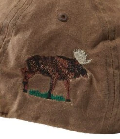L.L.Bean Adults' MIF&W Waxcloth Hat, Moose -L.L.Bean 282039 0 46