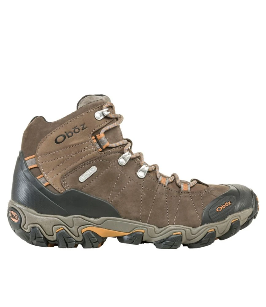 L.L.Bean Men's Oboz Bridger Mid B-Dry Hiking Boots 3 L.L.Bean Men's Oboz Bridger Mid B-Dry Hiking Boots