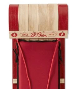 L.L.Bean Toboggan With Cushion And Buffalo Plaid Cushion Cover, Small -L.L.Bean 292346 0 47 1