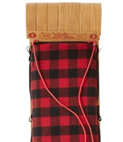 L.L.Bean Toboggan With Cushion And Buffalo Plaid Cushion Cover -L.L.Bean 292347 0 47