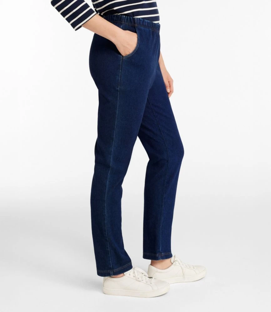 L.L.Bean Women's Perfect Fit Pants, Original Denim 5 L.L.Bean Women's Perfect Fit Pants, Original Denim - Image 4