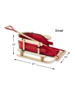 L.L.Bean Kids' Pull Sled With Pull Handle -L.L.Bean 293255 0 46 1