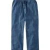 L.L.Bean Women's Sunwashed Cropped Pants, Denim