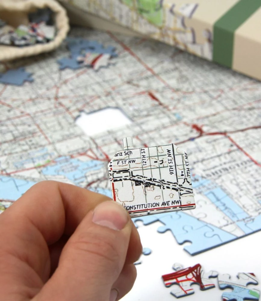 L.L.Bean My Hometown Map Puzzle II 4 L.L.Bean My Hometown Map Puzzle II - Image 2