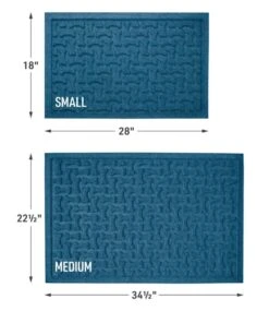 L.L.Bean Recycled Waterhog Dog Mat, Herringbone 11 L.L.Bean Recycled Waterhog Dog Mat, Herringbone -L.L.Bean 309827 0 46