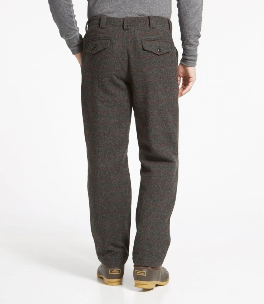 L.L.Bean Men's Maine Guide Wool Pants With PrimaLoft, Plaid 5 L.L.Bean Men's Maine Guide Wool Pants With PrimaLoft, Plaid - Image 3