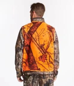 L.L.Bean Adults' Big Game Hunting Safety Vest, Camouflage -L.L.Bean 500522 0 45