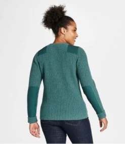 L.L.Bean Women's Commando Crewneck Sweater -L.L.Bean 501056 0 45
