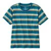 L.L.Bean Women's Saturday T-Shirt, Crewneck Short-Sleeve Stripe -L.L.Bean 501595 53298 41