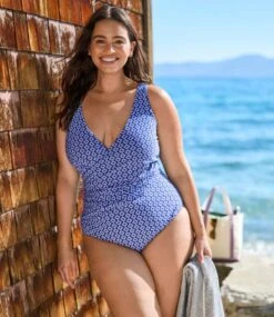 L.L.Bean Women's Shaping Swimwear, Tanksuit Print -L.L.Bean 501690 0 48