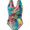 L.L.Bean Women's Shaping Swimwear, Tanksuit Print