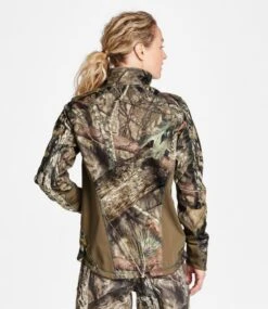 L.L.Bean Women's Ridge Runner Soft-Shell Jacket, Camo -L.L.Bean 501821 0 45
