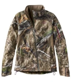 L.L.Bean Women's Ridge Runner Soft-Shell Jacket, Camo
