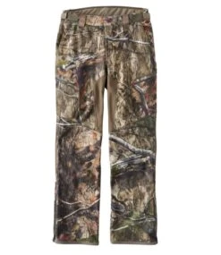 L.L.Bean Women's Ridge Runner Soft-Shell Hunting Pants, Camo