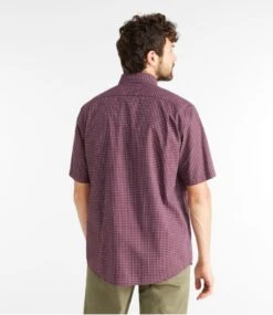 L.L.Bean Men's Wrinkle-Free Kennebunk Sport Shirt, Traditional Fit Short-Sleeve Check 9 L.L.Bean Men's Wrinkle-Free Kennebunk Sport Shirt, Traditional Fit Short-Sleeve Check -L.L.Bean 502253 0 45