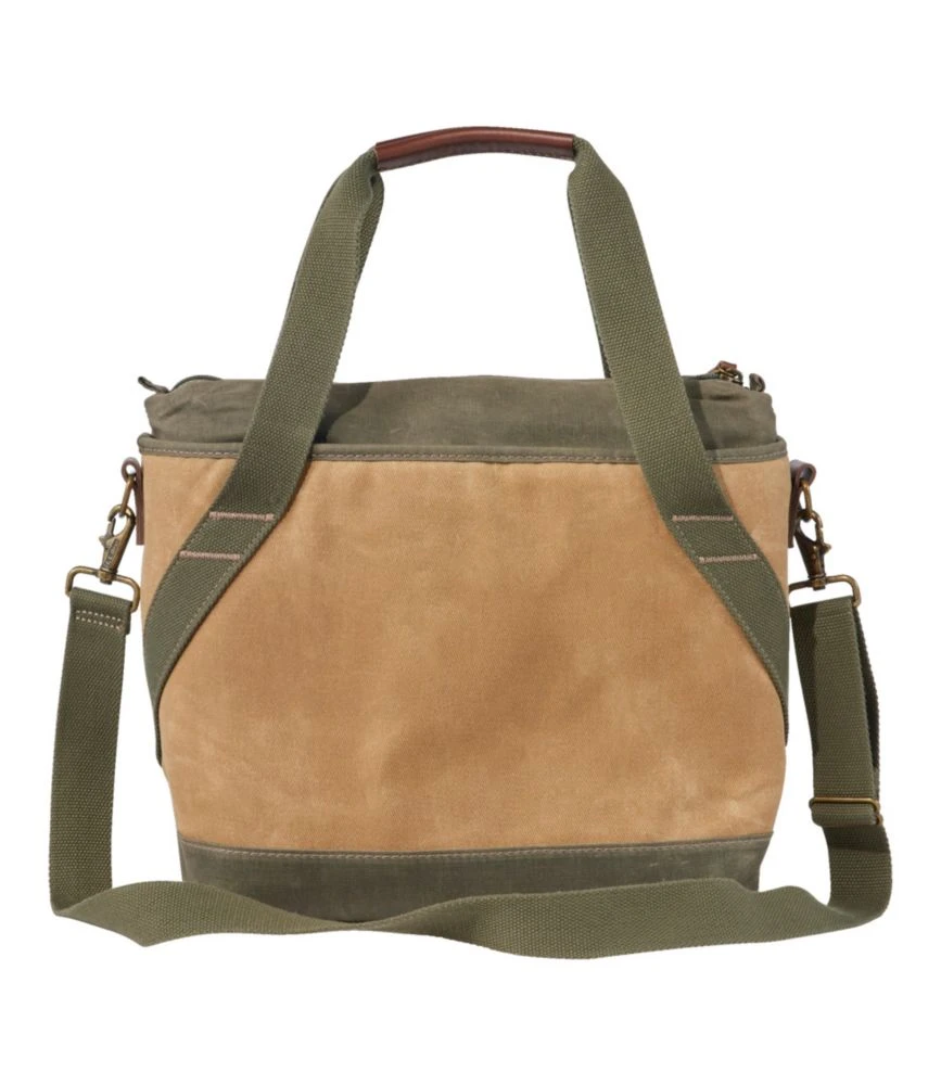L.L.Bean Insulated Waxed-Canvas Tote, Medium 4 L.L.Bean Insulated Waxed-Canvas Tote, Medium - Image 2