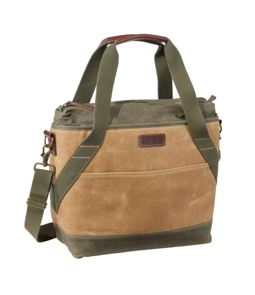 L.L.Bean Insulated Waxed-Canvas Tote, Medium 3 L.L.Bean Insulated Waxed-Canvas Tote, Medium