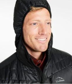 L.L.Bean Men's PrimaLoft Packaway Hooded Jacket -L.L.Bean 503392 0 48
