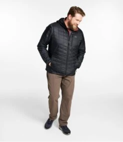 L.L.Bean Men's PrimaLoft Packaway Hooded Jacket -L.L.Bean 503392 0 72