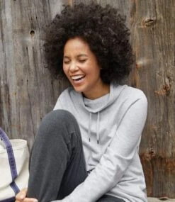 L.L.Bean Women's Ultrasoft Sweats, Funnelneck Pullover -L.L.Bean 503608 0 47