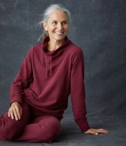 L.L.Bean Women's Ultrasoft Sweats, Funnelneck Pullover -L.L.Bean 503608 0 48