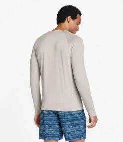 L.L.Bean Men's Swift River Cooling Rashguard, Graphic 7 L.L.Bean Men's Swift River Cooling Rashguard, Graphic -L.L.Bean 504382 0 45
