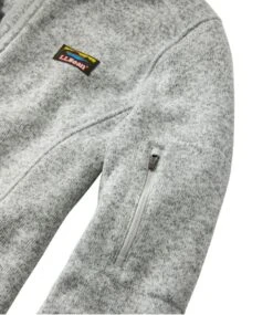 Women's L.L.Bean Sweater Fleece Full-Zip Jacket -L.L.Bean 504888 0 46 1