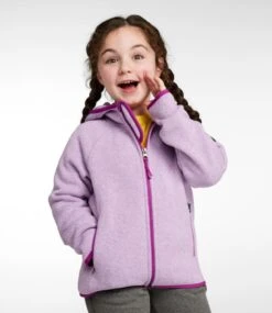 Kids' L.L.Bean Sweater Fleece, Hooded -L.L.Bean 504929 0 45