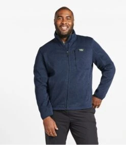 Men's L.L.Bean Sweater Fleece Full-Zip Jacket 10 Men's L.L.Bean Sweater Fleece Full-Zip Jacket -L.L.Bean 504938 0 46