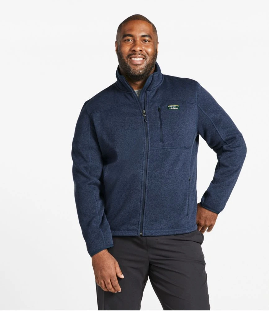 Men's L.L.Bean Sweater Fleece Full-Zip Jacket 6 Men's L.L.Bean Sweater Fleece Full-Zip Jacket - Image 4