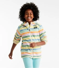 L.L.Bean Kids' Mountain Classic Fleece, Hooded, Print -L.L.Bean 505227 0 45 1