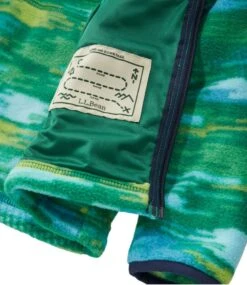 L.L.Bean Kids' Mountain Classic Fleece, Hooded, Print -L.L.Bean 505227 0 48